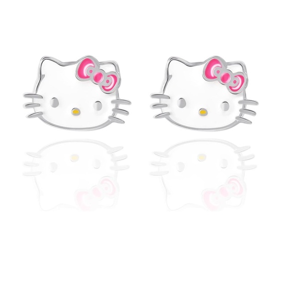 Sanrio Hello Kitty Women’s Stud Earrings - Picture 6 of 9